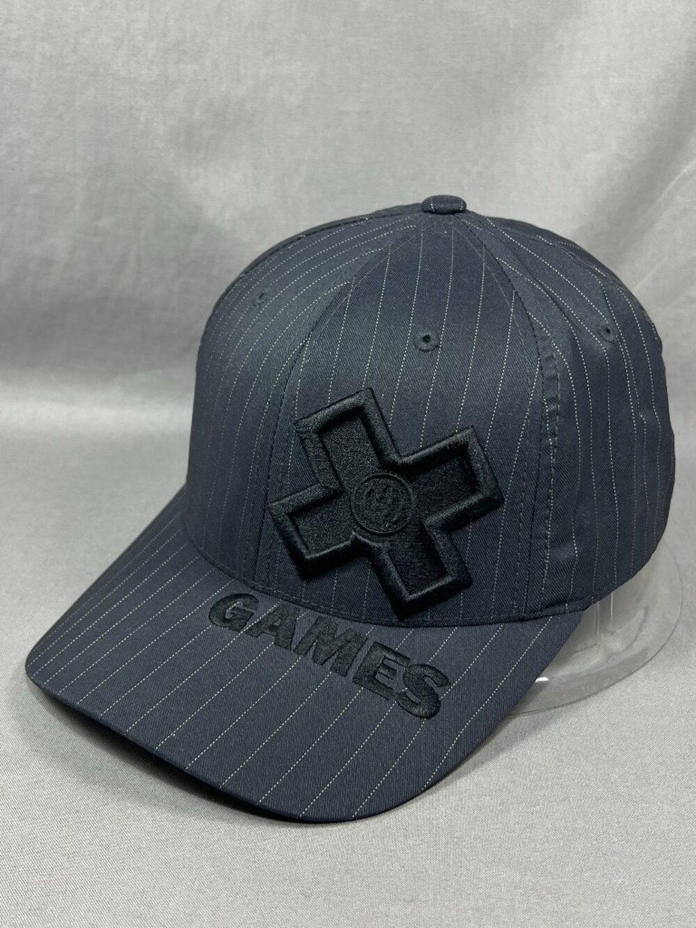 X Games Flexfit S/M Hat Cap Pinstripes BMX Skater Outdoor Streetwear Signed Mens